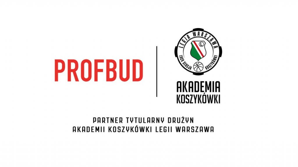 Profbud Partnerem Tytularnym drużyn Akademii Koszykówki Legii Warszawa